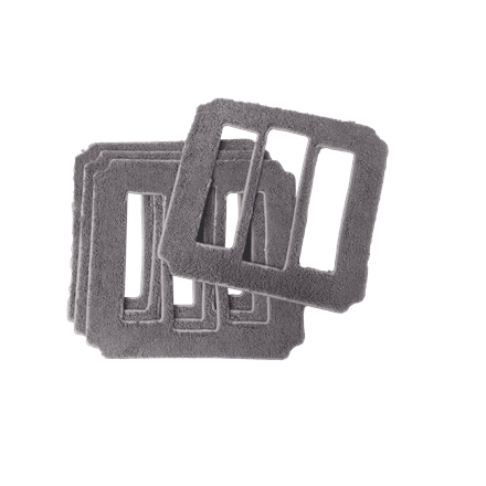 HUTT Cleaning Pad for W9 Vacuum - 4 Pack