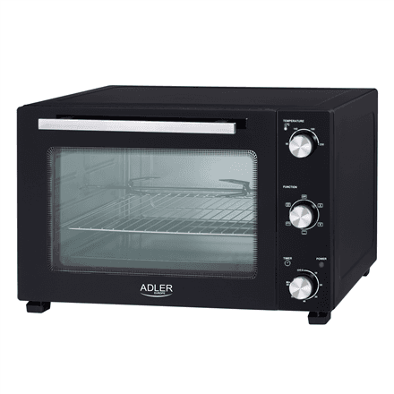 Adler AD 6028 60 L Electric Oven, 2000 W, Black