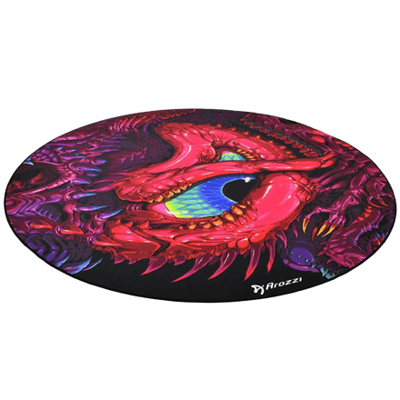 Arozzi Zona Round Floor Pad Crawling Chaos Gaming Mat