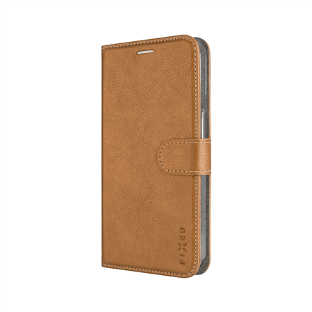 FIXED Opus book case for Galaxy A37 5G, synthetic leather, brown