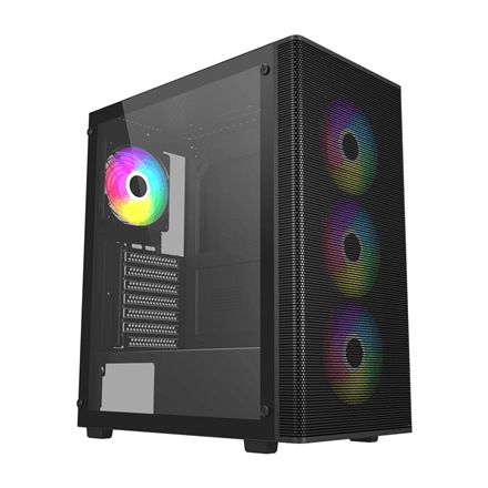 FSP M220-BA Black Mid Tower корпус для ПК