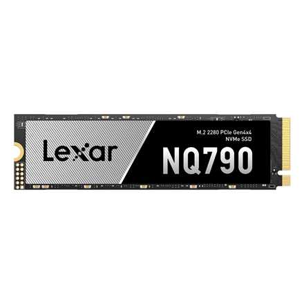 SSD Lexar NQ790 512 ГБ M.2 NVMe, PCIe Gen4x4, чтение 6400 МБ/с