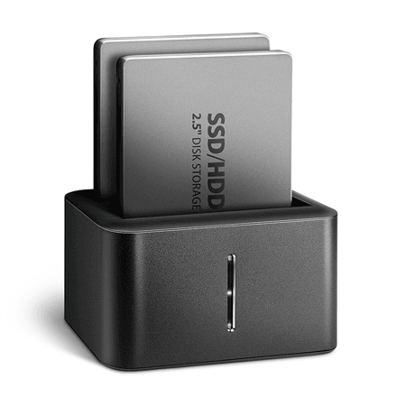 Мини-док AXAGON ADSA-D25 для двух дисков 2,5" SSD или HDD