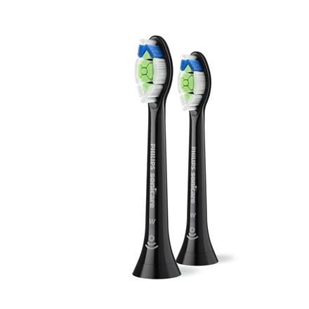 Philips Sonicare Optimal White brush heads, 2 pcs, black