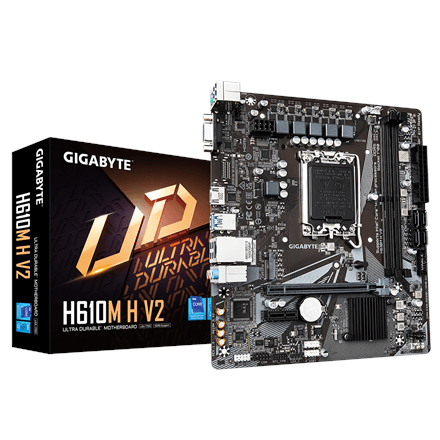 Gigabyte H610M H V2 G1.0 emaplaat LGA1700 DDR5 Intel