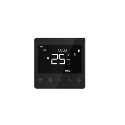 Fibaro WARM-CONTROL E nutika termostat, must