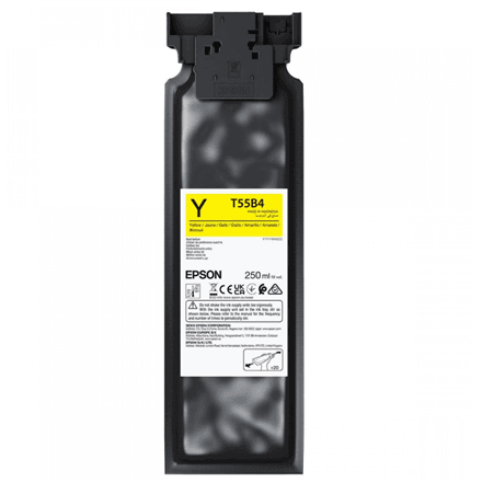 Epson UltraChrome DG2 T55B400 250ml kollane kassetid
