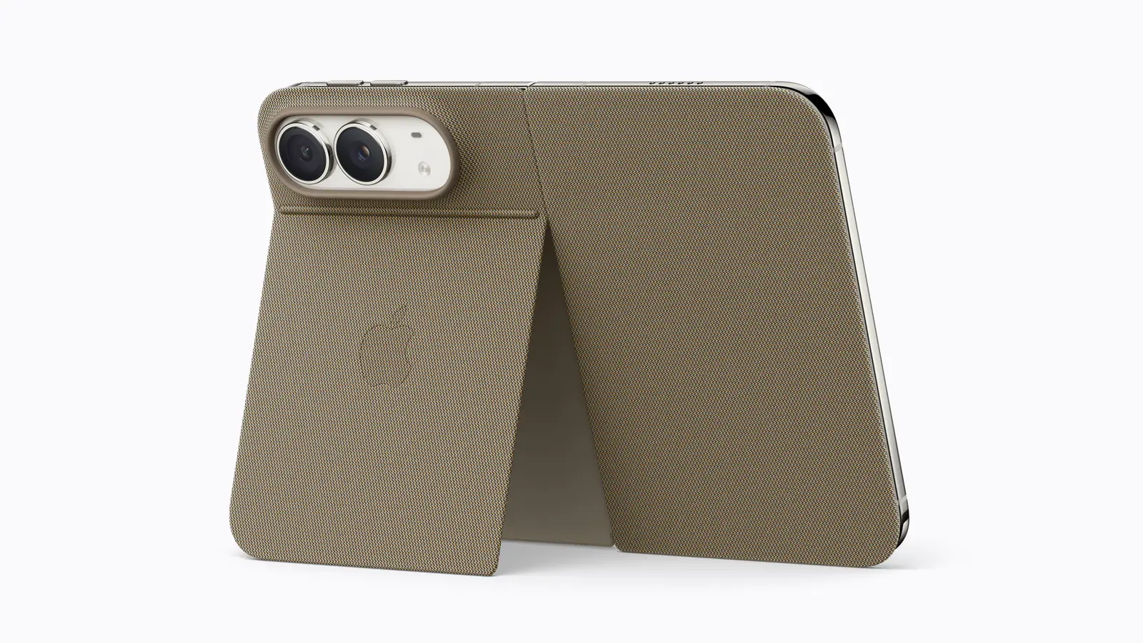 iPhone Duo Folio jalaga ümbris taupe värvis